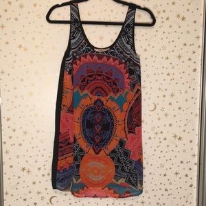 Boho Aztec shift dress